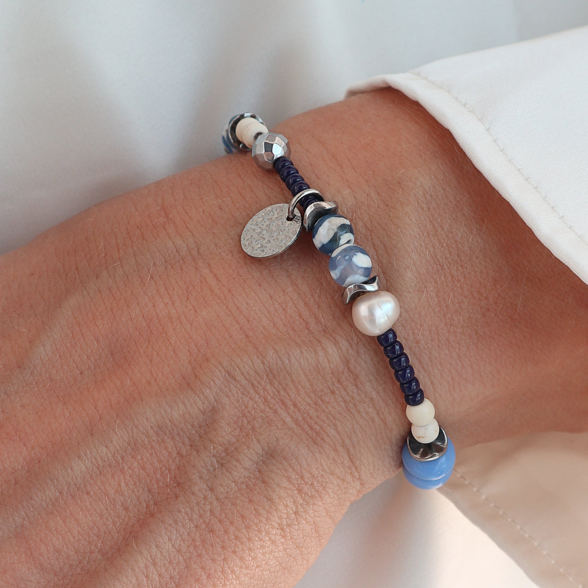 Maritimes Edelsteinarmband
