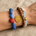 Aquamarin Armband „Seelenfrieden“ - | trueffeldesign