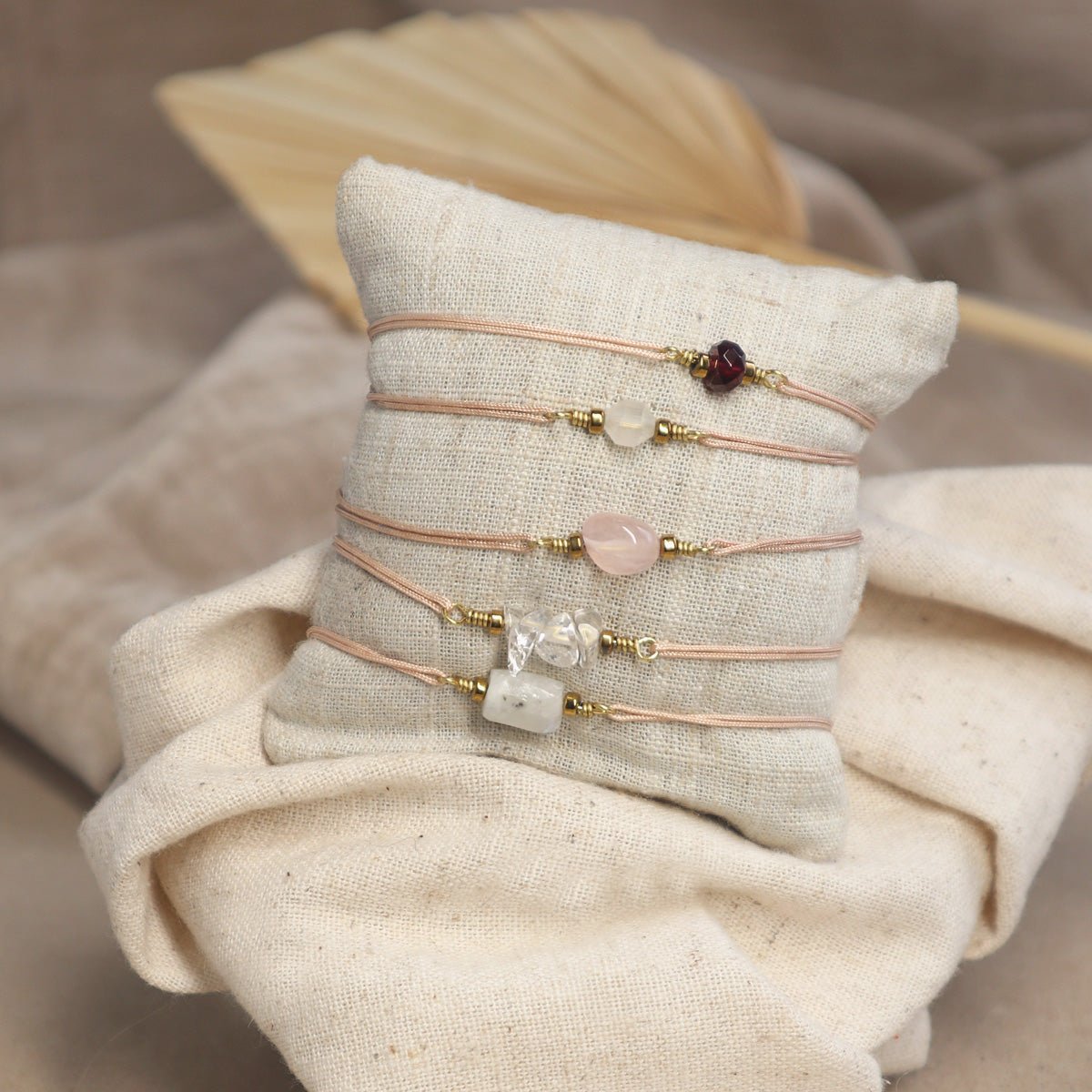 Edelstein Mutmacher Armband Damen - | trueffeldesign