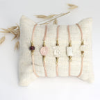 Edelstein Mutmacher Armband Damen - trueffeldesign | Handgemachter Schmuck mit Bedeutung