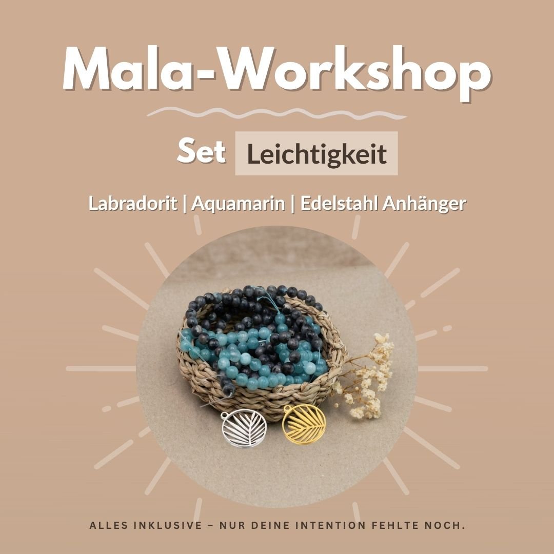 Mala - Workshop beim Soledad Yoga & Music Festival | DIY - Set - | trueffeldesign