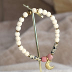 Mond Armband mit Edelsteinen & Edelstahl - | trueffeldesign