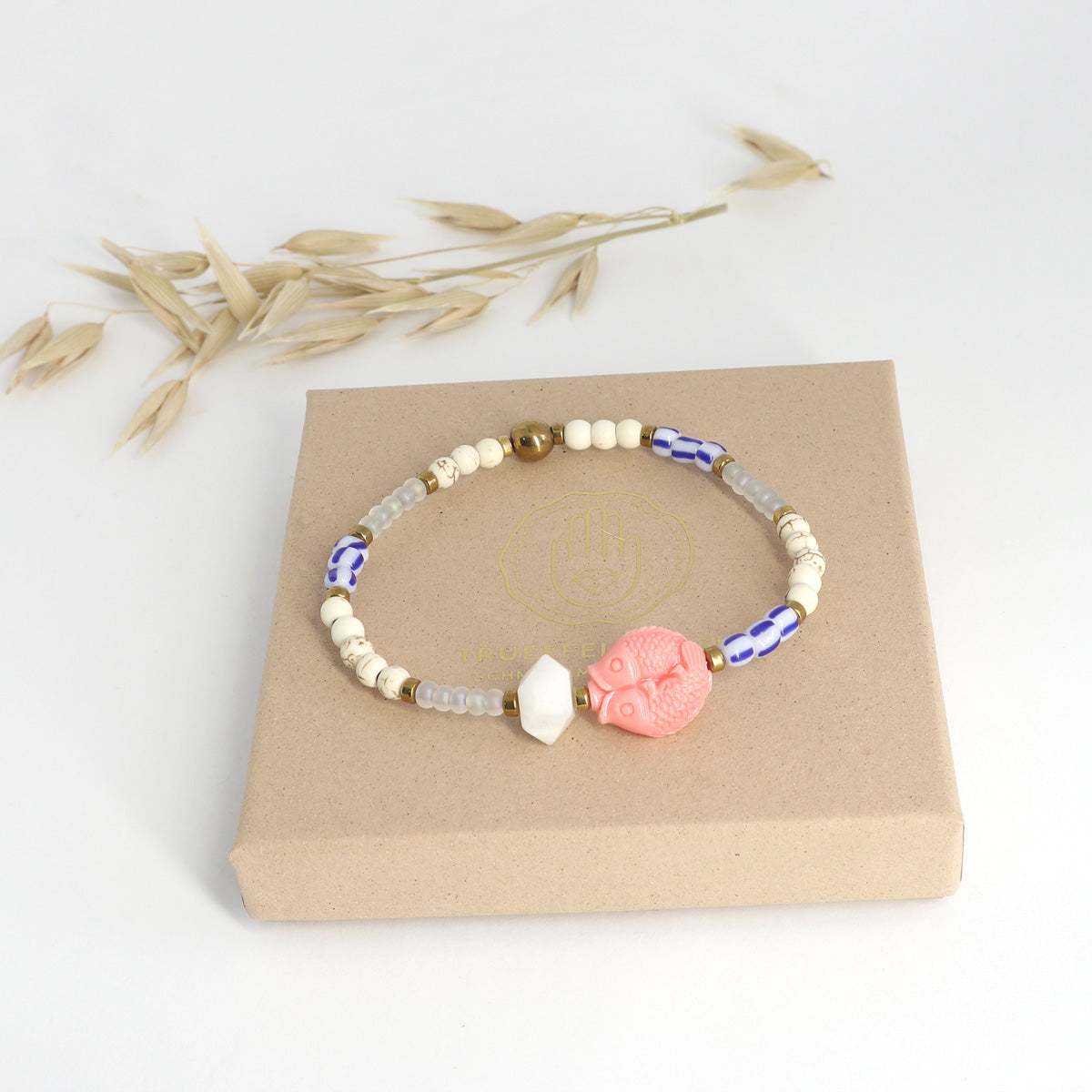 Mondstein Armband Gold