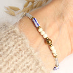Mondstein Armband Gold
